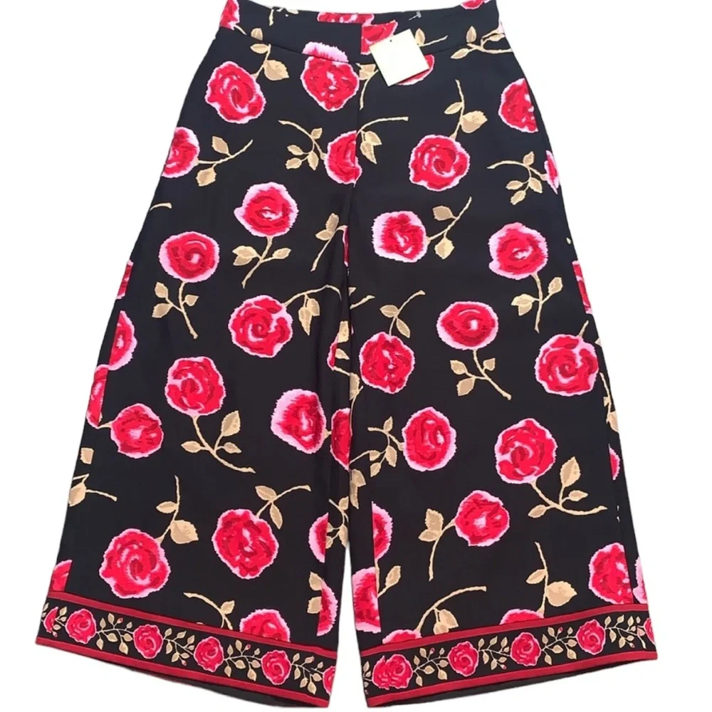 KATE SPADE: NWT Hazy Rose Crepe Pant - Size 2